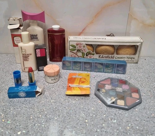 Vintage beauty products lot - products,