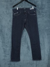 Replay Jeans Mens W31 L32 Blue
