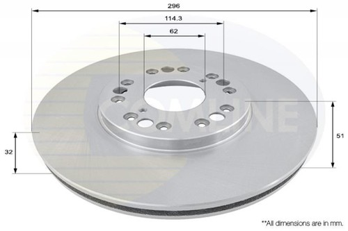 Brake discs set - braking,