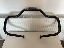 Harley Davidson Mustache Engine Guard Crash Bar FLSTF Fat Boy Fit 2013