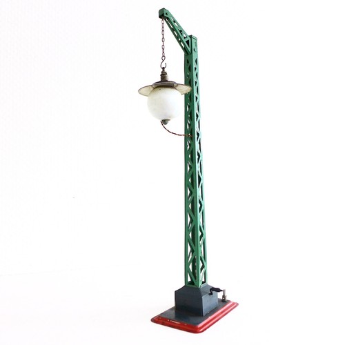 Vintage old lattice boom lamp - lattice,