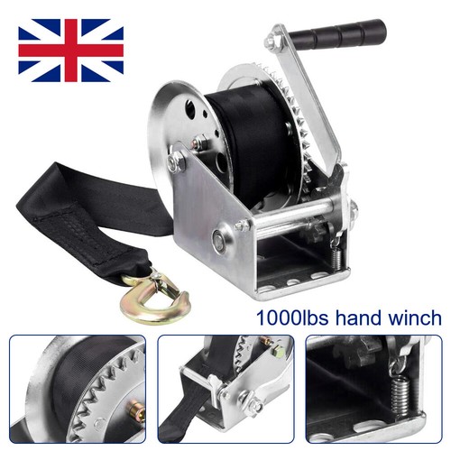 1000lbs manual hand winch - 1000lbs,