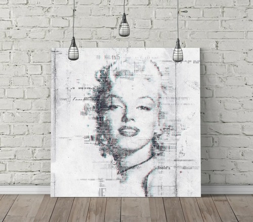 Marilyn monroe square canvas - marilyn,