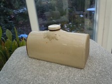 Vintage Stoneware Hot Water Bottle Bed / Foot Warmer Doulton Lambeth