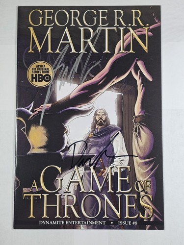 George martin abraham signed - martin,