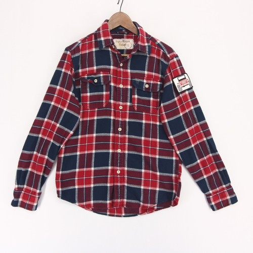 Angry minnow vintage flannel - angry,