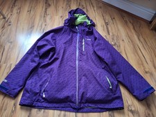Womens purple Regatta Performance Isotex 20000 stretch jacket size 20