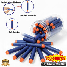 50-500PCS Bullets for Nerf-7.2cm Refill Foam Darts for X Shot Elite 2.0 UK