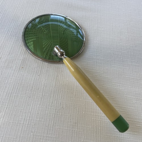 Antique art deco green - art,