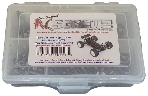 Rcscrewz losi mini 8ight - rcscrewz,