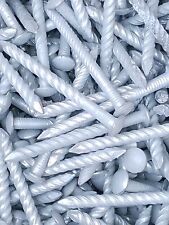 75mm GALVANISED TWIST THREAD DRIVE SCREW NAILS 3" CORRUGATED ROOFING    Pack 50.
