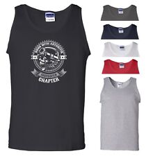 Sons With Arthritis Vest Motorbike Club MC Skull Outlaw SOA Gift Men Tank Top