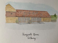 Wedding venue illustration 