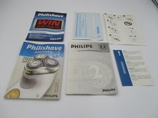 Philishave Aquagenic 7000 Quadra Manual Original Philips Shaver