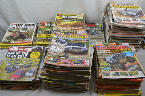 Land rover magazines - land,