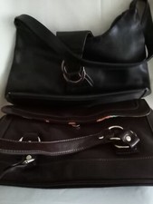 HandBags Bags  X2 - 1 Black  - 1 Brown  Pre - Owned Ladies