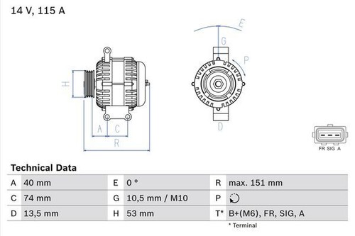 Alternator for jaguar ford - for,