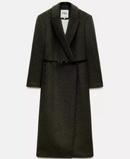 ZARA ZW COLLECTION BELTED WOOL