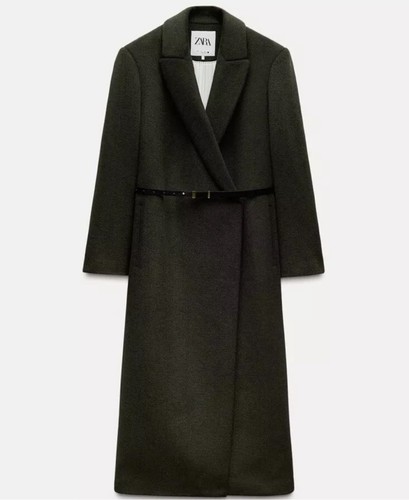 Zara collection belted wool - zw,