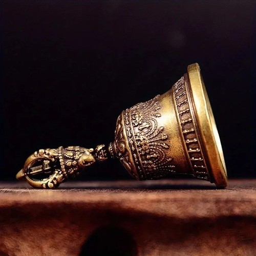 Brass bell ornament - bell,
