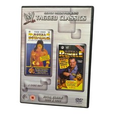 WWE Tagged Classics - Royal Rumble 1989 & 1990 DVD (2 Disc Set) WWF RARE