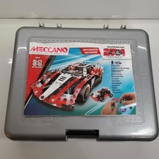 Meccano Motorised Supercar Set 27-in-1 Engineering & Robotics Construction Kit