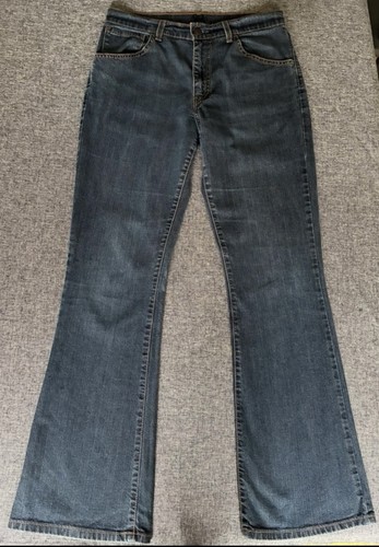 Levi blue flared jeans - flared,