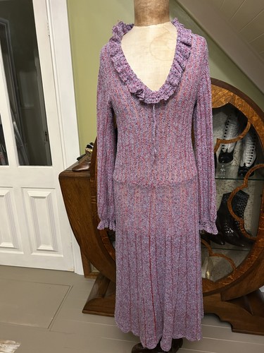 Vintage crochet knit knitted