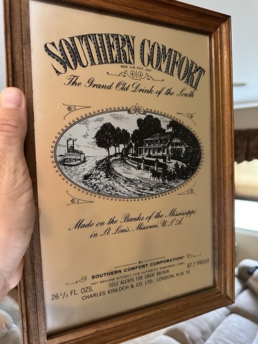 Vtg southern comfort whiskey - vtg,