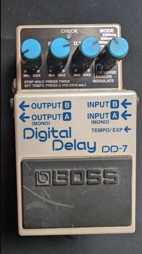 Boss digital delay - boss, dd-7