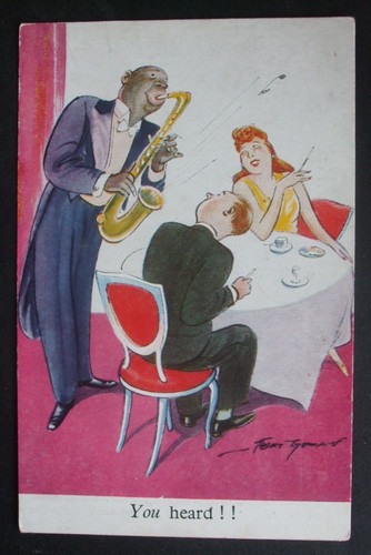 Old raphael tuck comic - old,