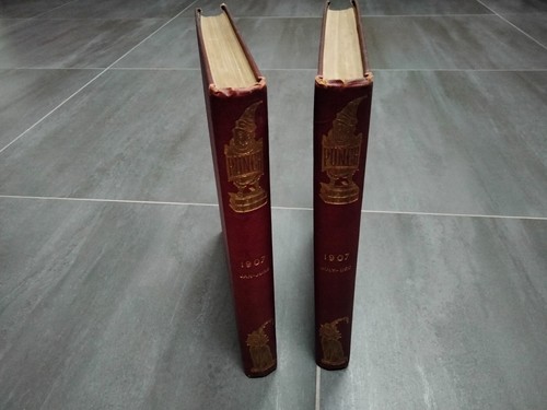 1907 year punch bound - year,