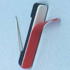 Brooch Pin Self Adhesive White