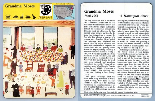 Grandma moses culture - culture,