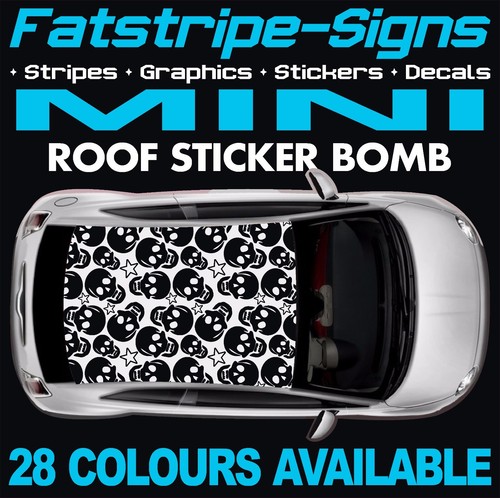 Fit mini roof sticker bomb - to,