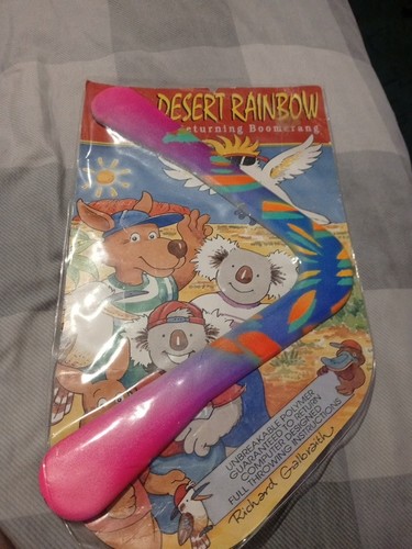 Desert rainbow returning