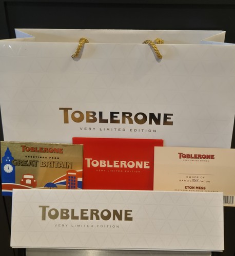 Toblerone eton mess - eton, strawberry