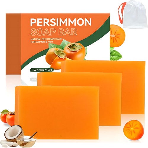 Pack persimmon soap bars for - persimmon,