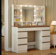 Dressing Table With Led Mirror