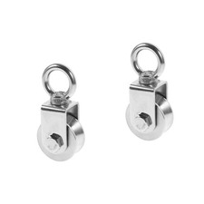  2 Count Pulley Blocks Hanging