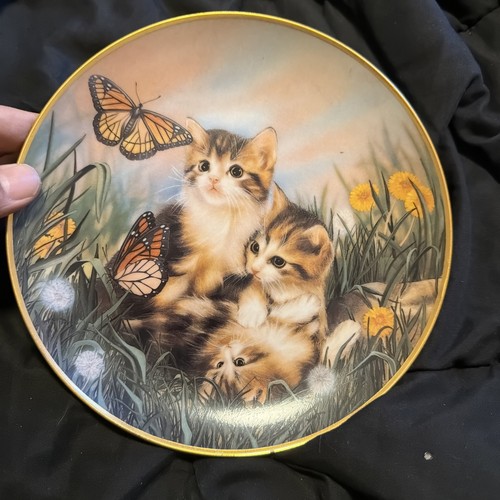 Franklin mint collector cat - franklin,