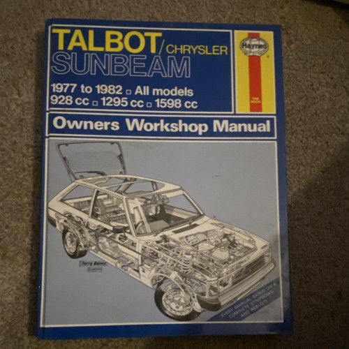 Talbot chrysler sunbeam - chrysler,