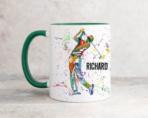 Personalised golf mug - ,, gift