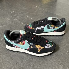2015 Nike Aloha Pegasus 83 UK7 Floral OG CW Black Blue Runners Rare Air
