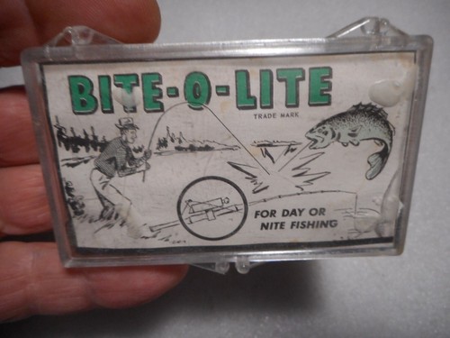 Vintage bite lite fishing - o,
