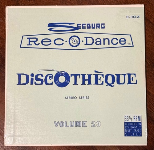 Seeburg rec dance volume - seeburg,