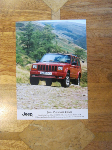 Jeep cherokee orvis - jeep, press