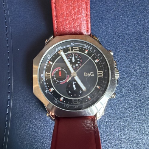 Chronograph black dial - black,