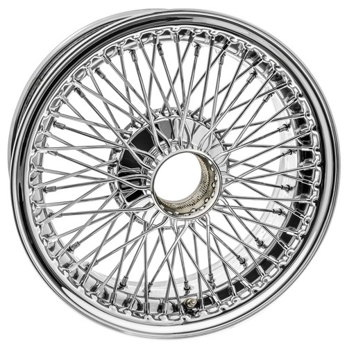 Chrome wire wheel 15x6 - chrome,