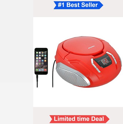 Portable boombox fm - cd,
